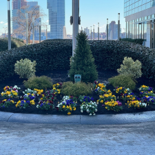Commercial-Landscaping-Irrigation-Turf-Installation-at-New-York-City-Apartment-Building 2